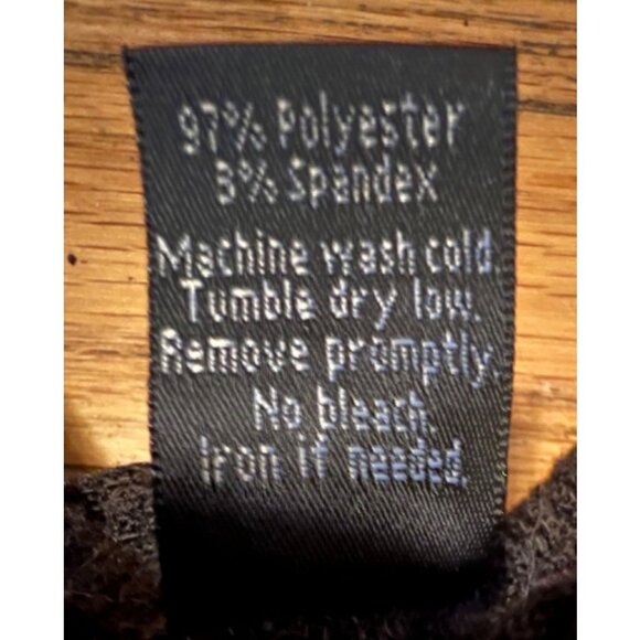 Win Win women's black open sleeve lace tunic size L/XL tiered sleeves - Picture 7 of 8